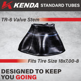 Kenda 18X7-8 TR-6 Inner Tube 047853264791 Includes Keychain